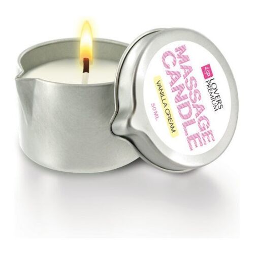 Loverspremium - massage candle vanilla cream