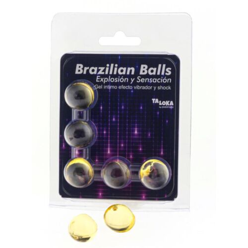 Brazilian Balls Taloka with Vibration & Shock Effect