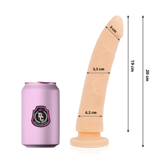 Dildo DELTACLUB 20cm Medical Grade Silicone