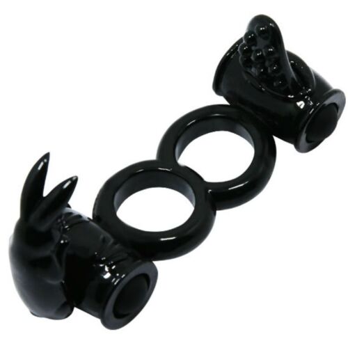 Vibrating Ring BAILE Sweet Ring with Clitoral Rabbit