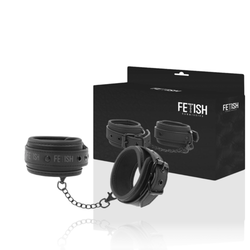 Ankle Cuffs Fetish Submissive with Padded Lining