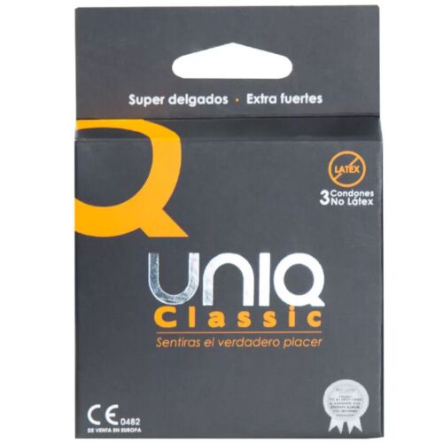 UNIQ Classic Condoms - Extra Thin for Maximum Sensation