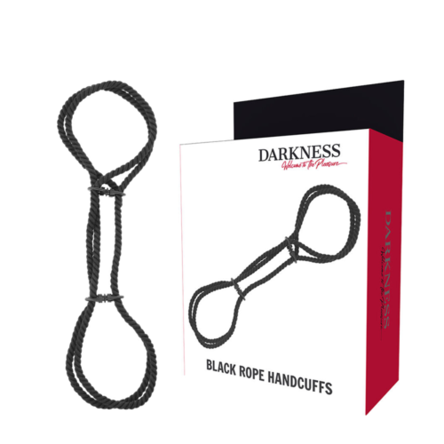 Handcuffs Darkness Bondage 100% Cotton with Slip Ring Design
