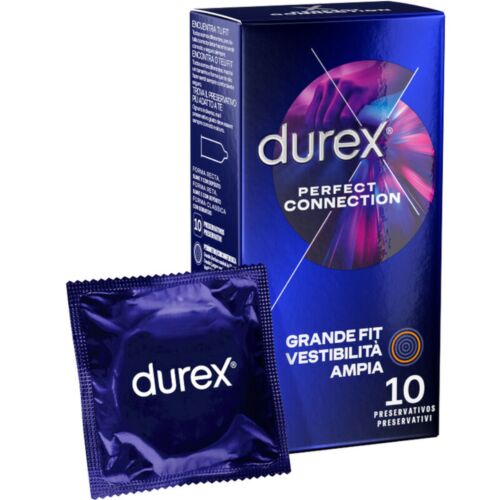 Durex Great Connection Condoms with Extra Silicone Lubrication