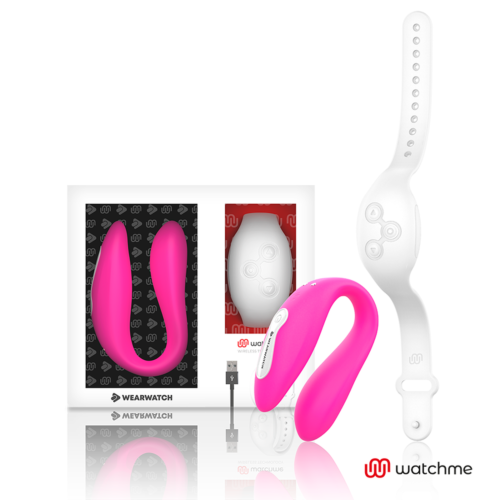 VibraWatch Dual Pink/Snow