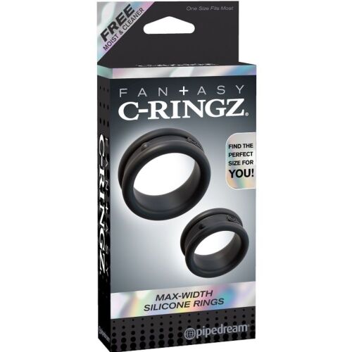 Silicone Rings Fantasy C-Ringz Max Width Set