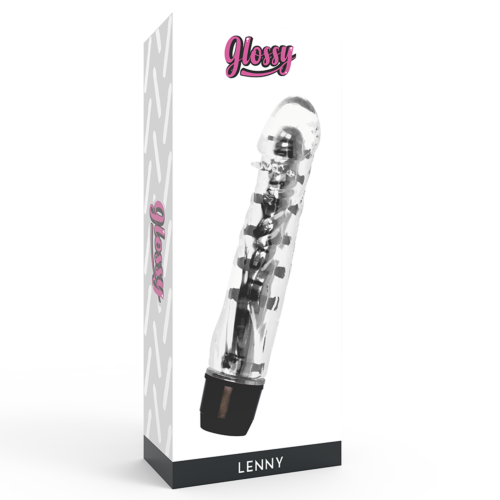 Classic GLOSSY LENNY Vibrator with Ergonomic Design