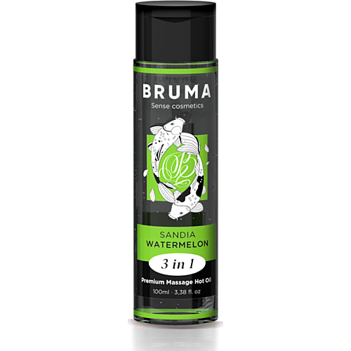 BRUMA Premium Massage Oil with Heat Effect 100ml