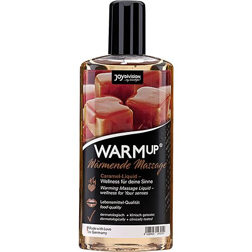 Massage Oil JOYDIVISION WARMUP Caramel – Heats Up for Pleasure