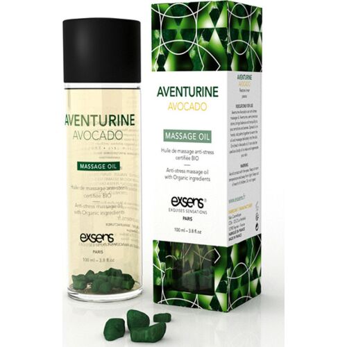 Exsens Anti Stress Aventurine Avocado Massage Oil
