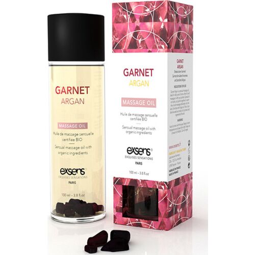 Exsens Garnet Argan Sensual Massage Oil 100ml