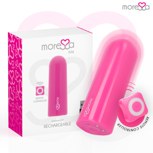 Remote Control Vibrator MORESSA Nix with 7 Vibration Modes
