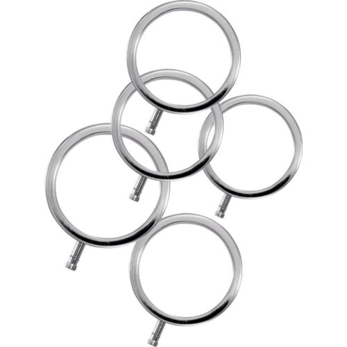 ELECTRASTIM ElectraRings Metal Cock Ring Pack (5)