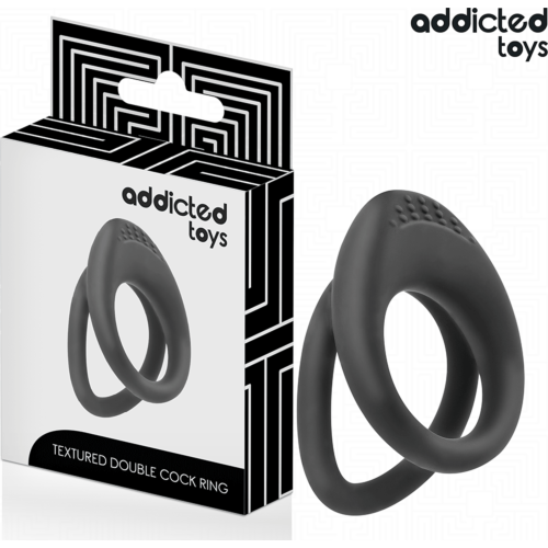 Double Textured Penis Ring ADDICTED TOYS for Enhanced Stimulation