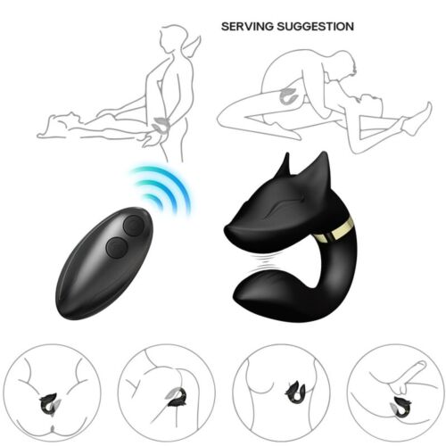 Couples Vibrator ARMONY Fox Remote Control Dual Motors