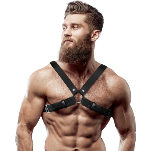 Adjustable Eco-Leather Chest Harness by FETISH SUBMISSIVE ATTITUDE