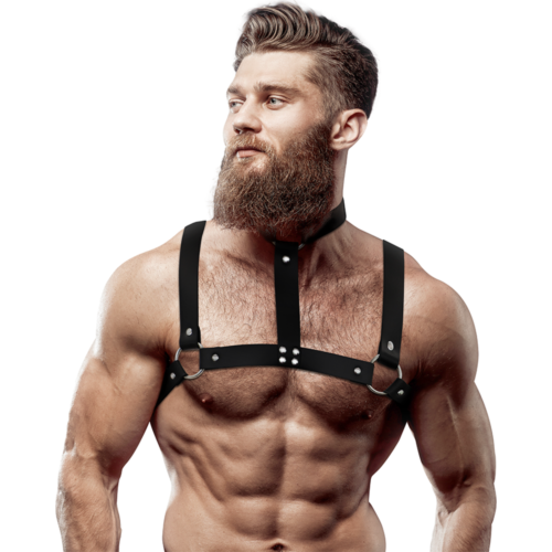 Men's Eco-Leather Chest Harness by FETISH SUBMISSIVE ATTITUDE