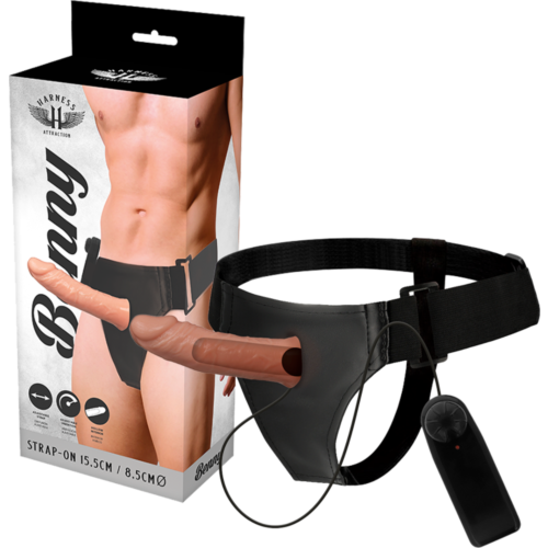Hollow Harness with Vibrator Harness Attraction Benny