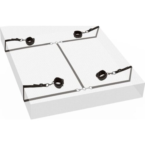 Bed Restraint Set CALEXOTICS with Adjustable Cuffs