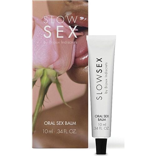 Oral Sex Balm Bijoux SLOW SEX 10 ml with Coconut Flavour