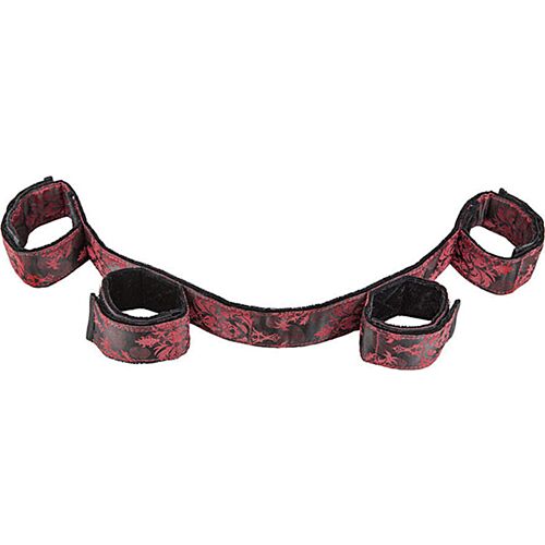 CALEXOTICS Scandal Spreader Bar with Cuffs