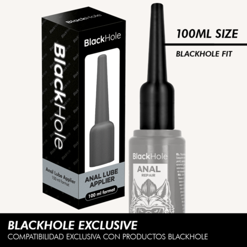 Anal Lube Applier BLACK HOLE L Size 100 ML