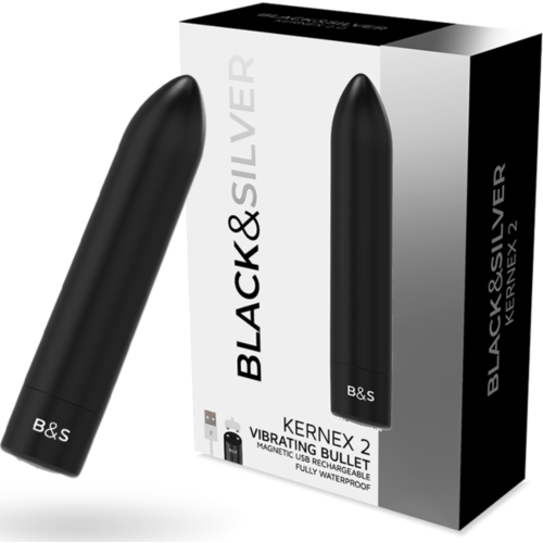 Vibrator BLACK&SILVER Kernex 2 - Compact and Powerful