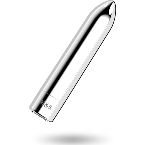 Vibrator BLACK&SILVER Kailan 2 Silver Powerful Bullet