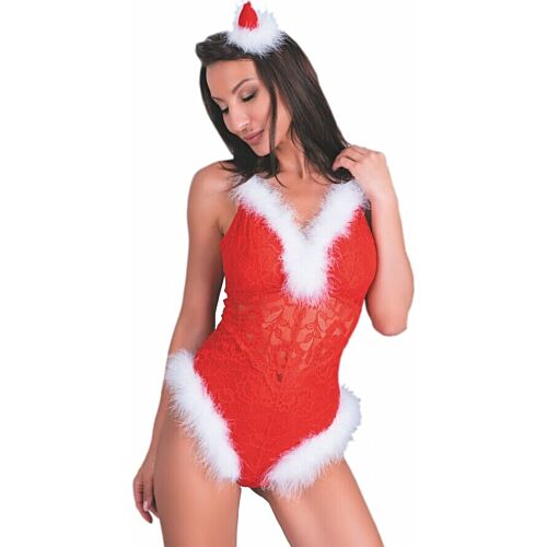 Christmas Bodysuit Livco Corsetti Naughty Santa L/XL