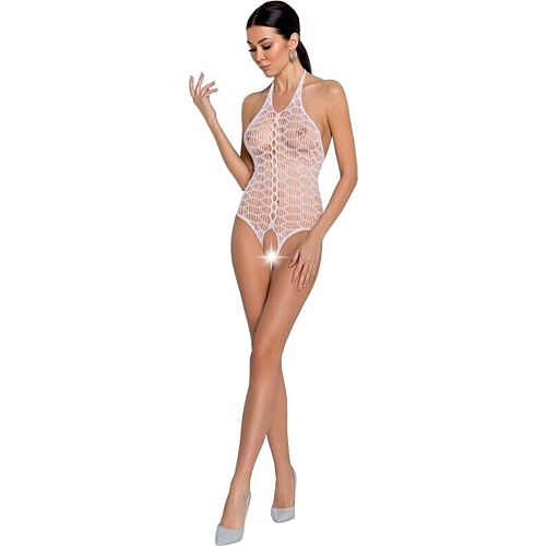 Bodystocking Passion Woman BS087 with Lace and Transparencies