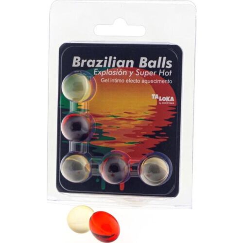 Brazilian Balls Taloka with Super Hot Effect Gel