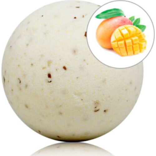Taloka Mango Scented Bath Bomb with Rose Petals
