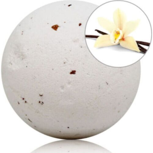 Taloka Vanilla Scented Bath Bomb with Rose Petals