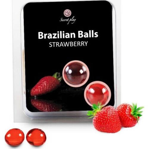 Brazilian Balls Secretplay with Strawberry Flavour