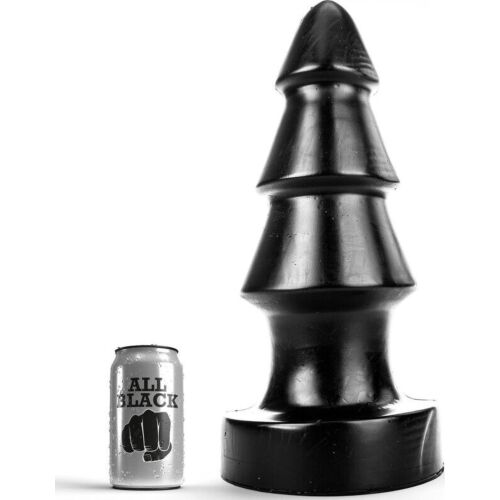 Anal Toy All Black 40 cm - Christmas Tree Design for Advanced Users