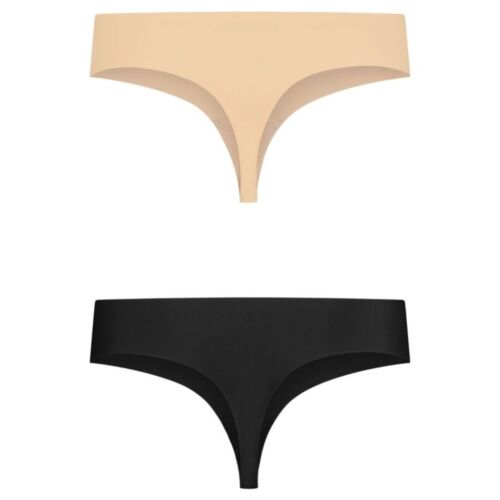 Thongs BYE BRA Invisible Thong 2 Pack Seamless Comfort