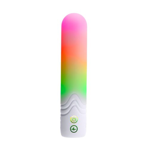 Vibrator Paradise Pleasure Products The Bullet with RGB Lighting