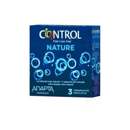Condoms Preservativos Control Nature | Natural Feel 3 Pack