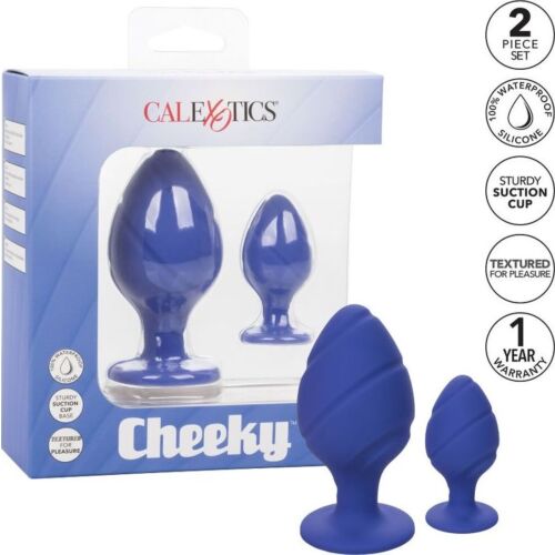 Anal Plug Calexotics Cheeky with Individual Texture