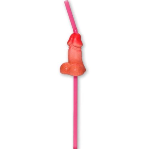 Party Straws Diablo Picante - Humorous Penis Shaped Straws