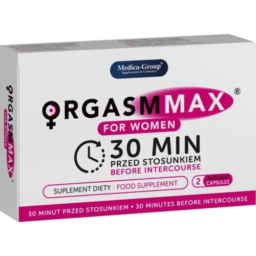 MEDICA GROUP Orgasm Max for Women Capsules – Boost Your Vitality