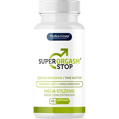 Super Orgasm Stop Capsules by MEDICA GROUP for Ejaculatory Control