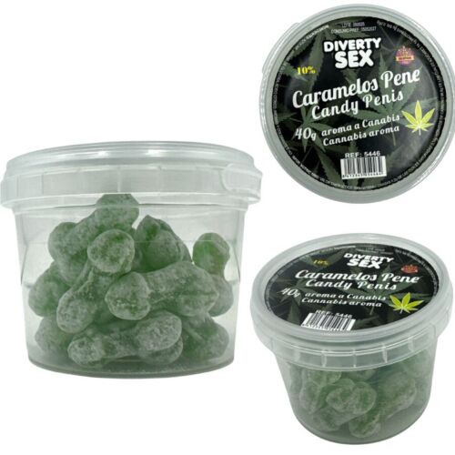 Fun Candy Diablo Goloso Penis-shaped Marijuana Aroma Sweets