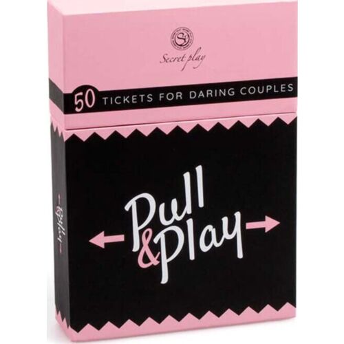 Couples Game SECRETPLAY Pull & Play with 100 Challenges