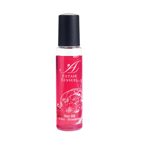 Extase Sensual Strawberry Stimulating Oil with Heat Effect