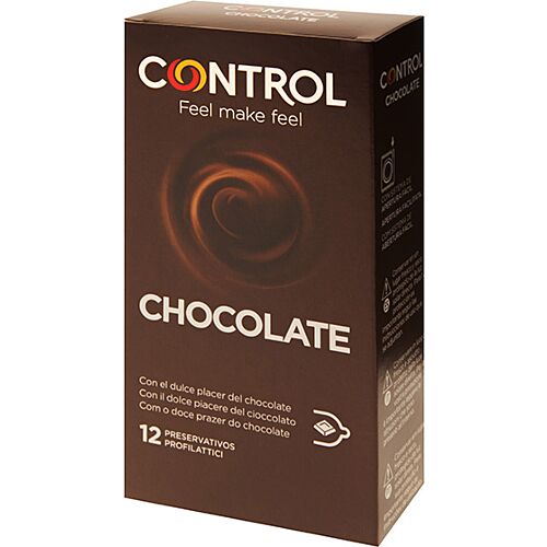 CONTROL Chocolate Condoms - 12 Pack with Flavour