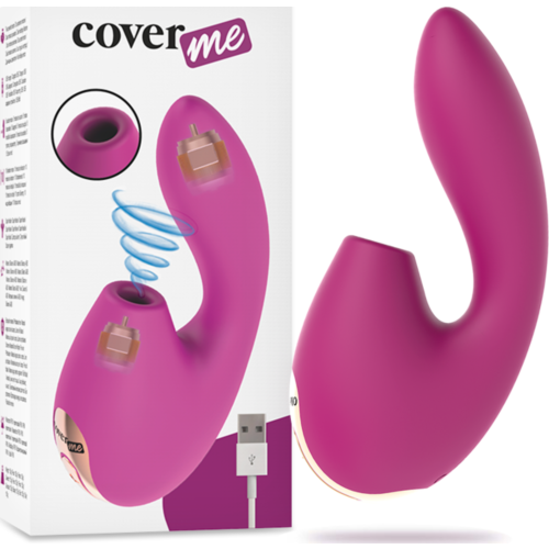 COVERME G-Spot Rush Suction Vibrator for Intense Pleasure