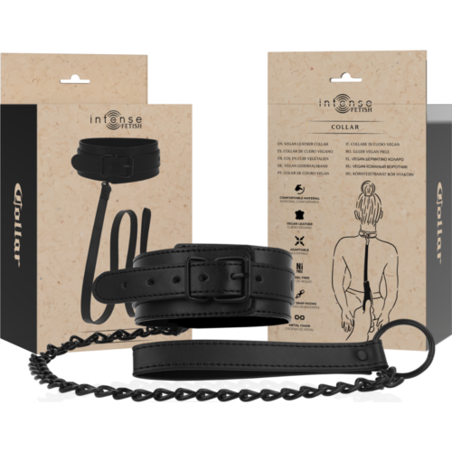 INTENSE FETISH Vegan Leather Collar for Sensual Play