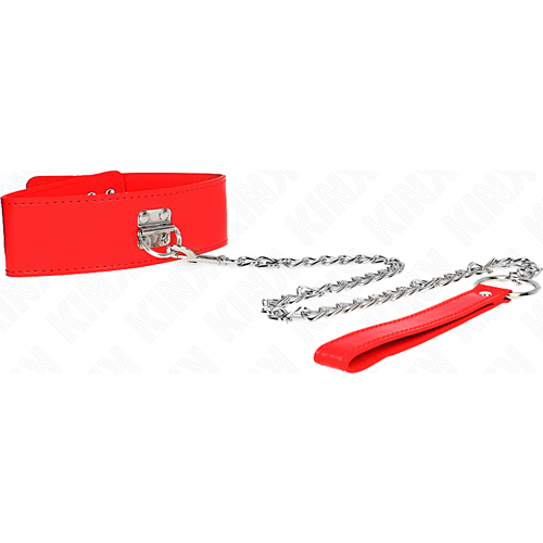 KINK Collar with Leash 65 cm - Adjustable Control