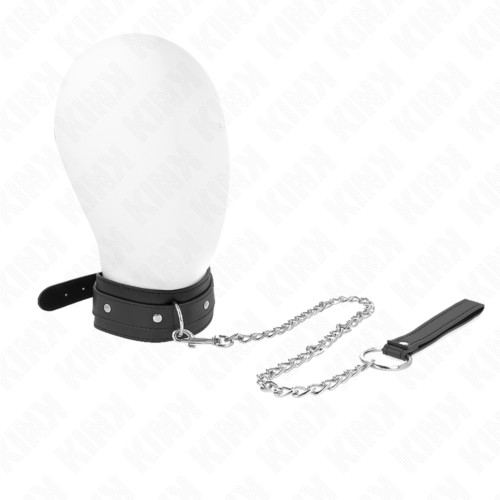 KINK Collar with Leash 65 cm - Adjustable Ring